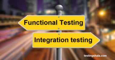 Functional testing vs Integration testing